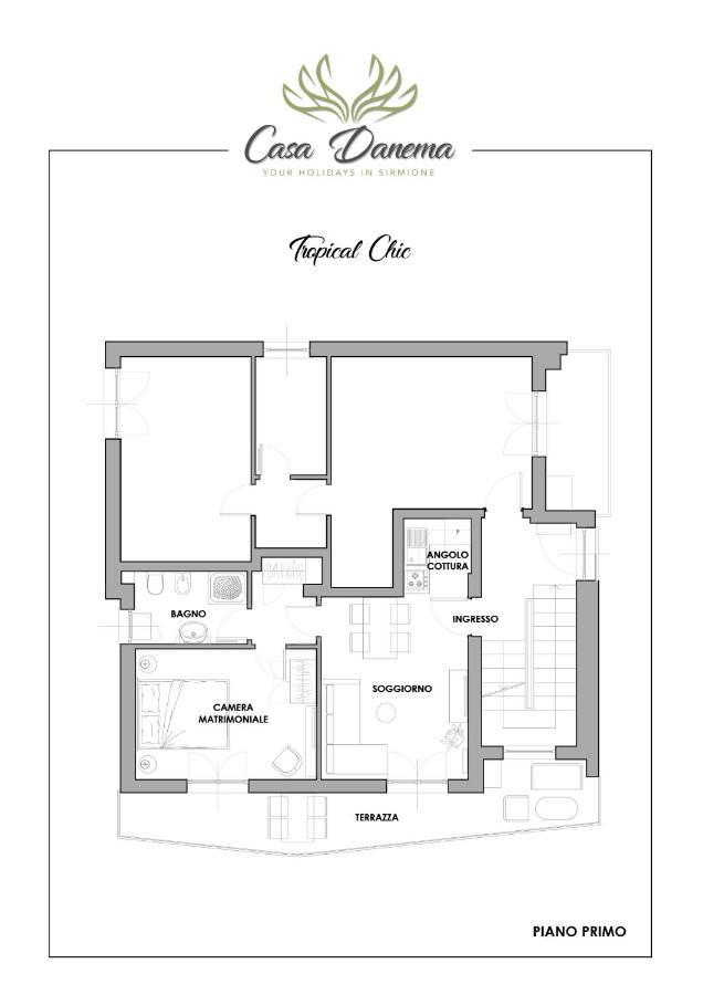 Апартаменты Casa Danema Сирмионе Экстерьер фото